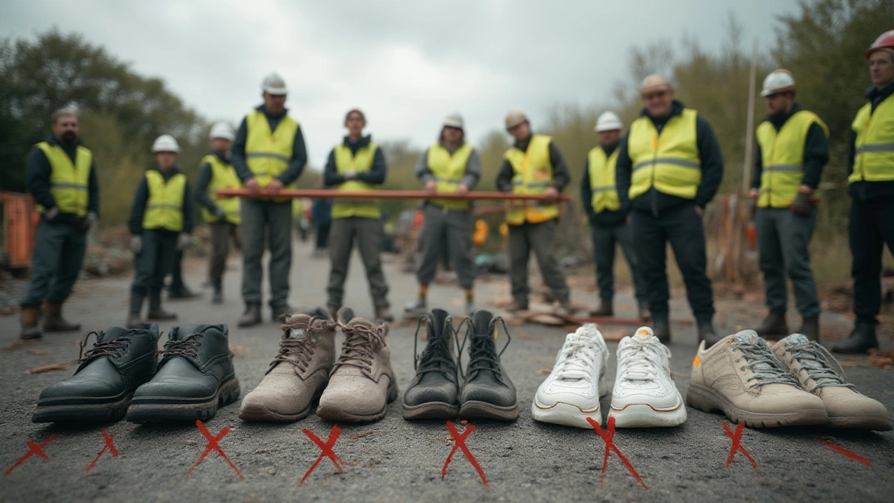 Footwear to Avoid on Irish Job Sites: Essential Safety Tips for Workers