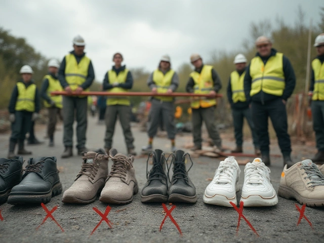 Footwear to Avoid on Irish Job Sites: Essential Safety Tips for Workers