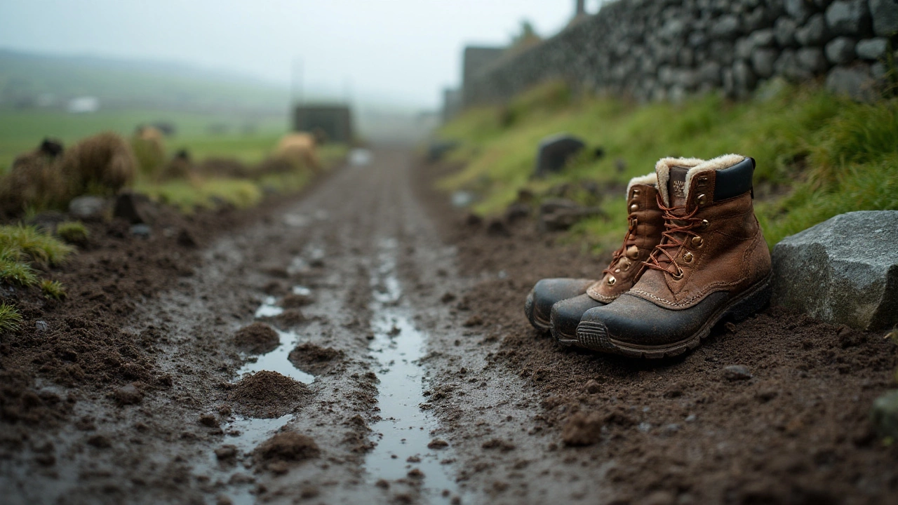 How the Irish Weather and Terrain Affect Your Footwear Choices