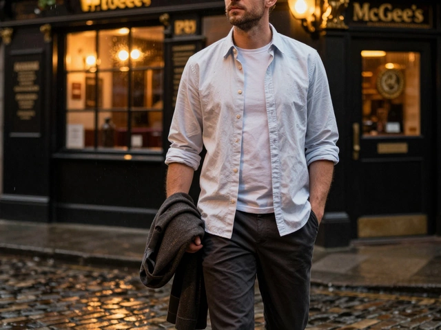 What's the Difference Between a Collared Shirt and a T-Shirt in Ireland?