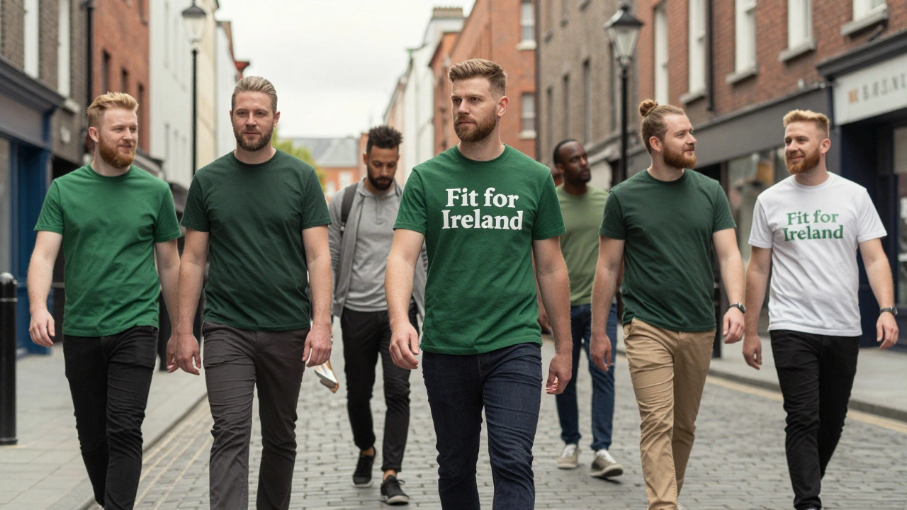 What Shirt Size Do Most Guys Wear in Ireland?