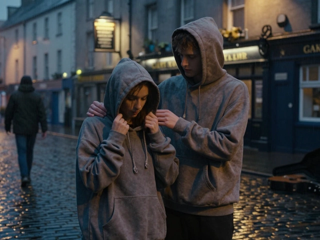 Why Does a Guy Give a Girl His Hoodie in Ireland?