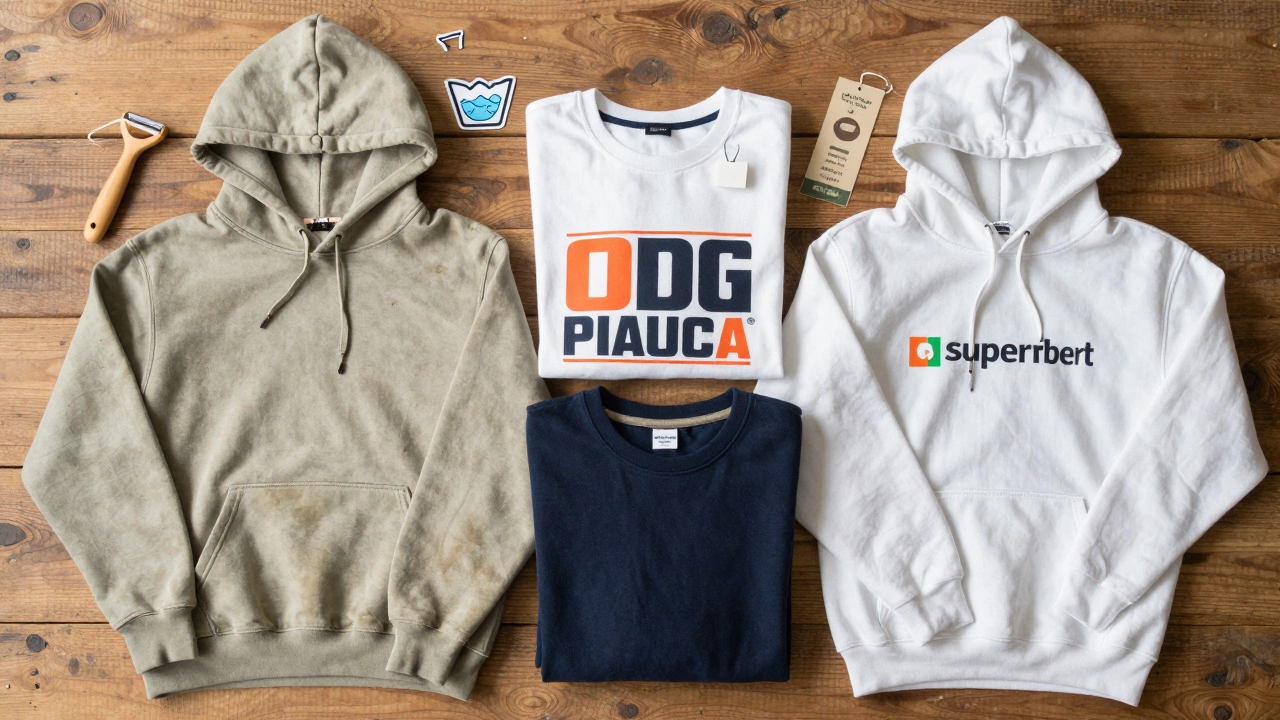Collection of hoodies illustrating style and fabric quality